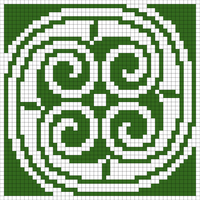 Celtic charted designs #205