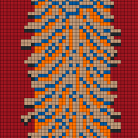 Color blocked Sleeve - 40x75