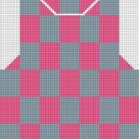 Rainbow Check vest