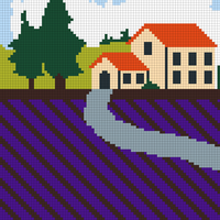 Front Top Half - Landscape Sweater