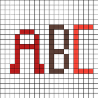 a b c