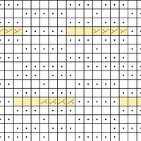 Square 37: Wrung-Rib Pattern