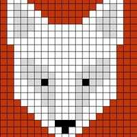 Colourwork Fox