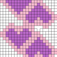 Pink Heart Scarf