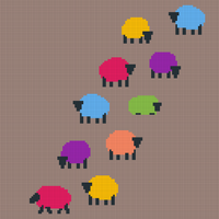 sheep jumper front