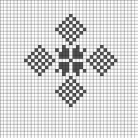 Copy of Brown & White Mittens
