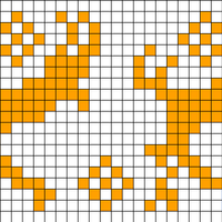 Reindeer Top Dow in the Round