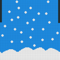 Snowy sweater
