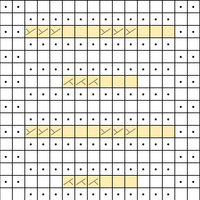Square 38: Open Cables and Four-Rib Braid