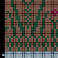 Color work hat