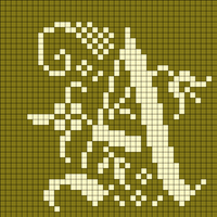 the letter A