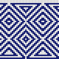 bigger triangle and diamonds