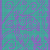 Copy of sea turtle mosaic