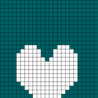 Hearts on mittens