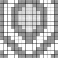 Shining Chart - 2st stripes - Grayscale