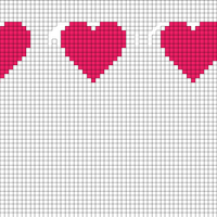 hannah heart hat