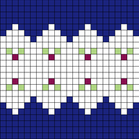 pretty blue pattern