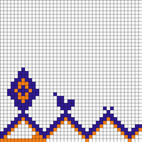 fair isle sweater beginning