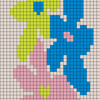 Copy of Triple Flower Friends