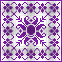 Copy of Double Knit Deathflake Throw