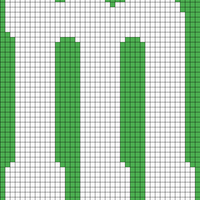 green m&m logo