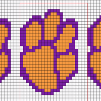 Clemson club head cover design