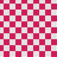 Checkerboard (For Pink & White Cardigan)