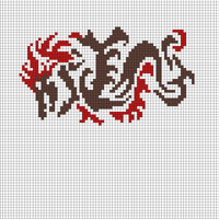 Copy of Dragon bookmark by Kiki's bead art