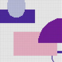 abstract shapes sweater chart - back
