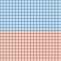 micro / preemie two tone colour block style