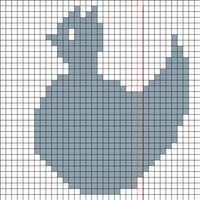 Chicken potholder 