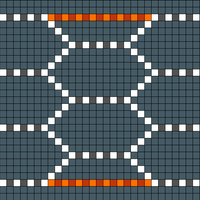 Honeycomb start/ fin test 3 43x29