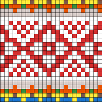 Patons 257 Twinset Chart