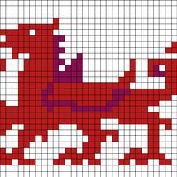 dragon intarsia