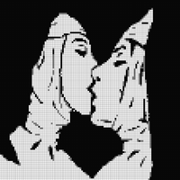 THE nuns kissing first copy