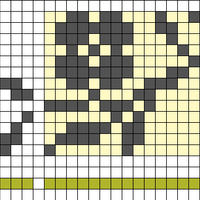 Scrolling flower border