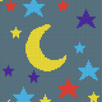 Star and moon