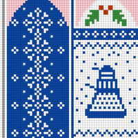 Dr. Who Mitten -Left