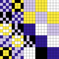 Purple Geometric