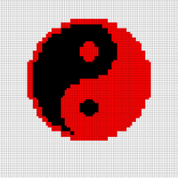 yin yang sweater vest
