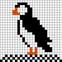 Men's Puffin Mittens