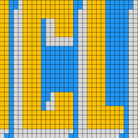 UCLA - Tall Block letters