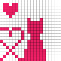 Copy of heart cat