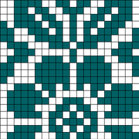Alpine bloom pattern