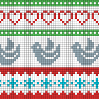 Christmas stocking leg 