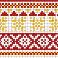 red gold and white hat 