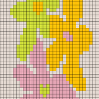 Copy of Triple Flower Friends