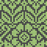 Alpine bloom pattern copy for hat