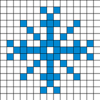 snowflake double knitting