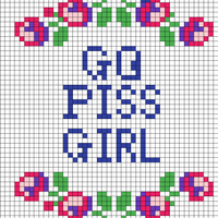 go piss girl